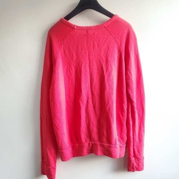 New Sundry Rainbow Heart Graphic Pullover Sweatshirt NWT Size 1/Small - Picture 3 of 7